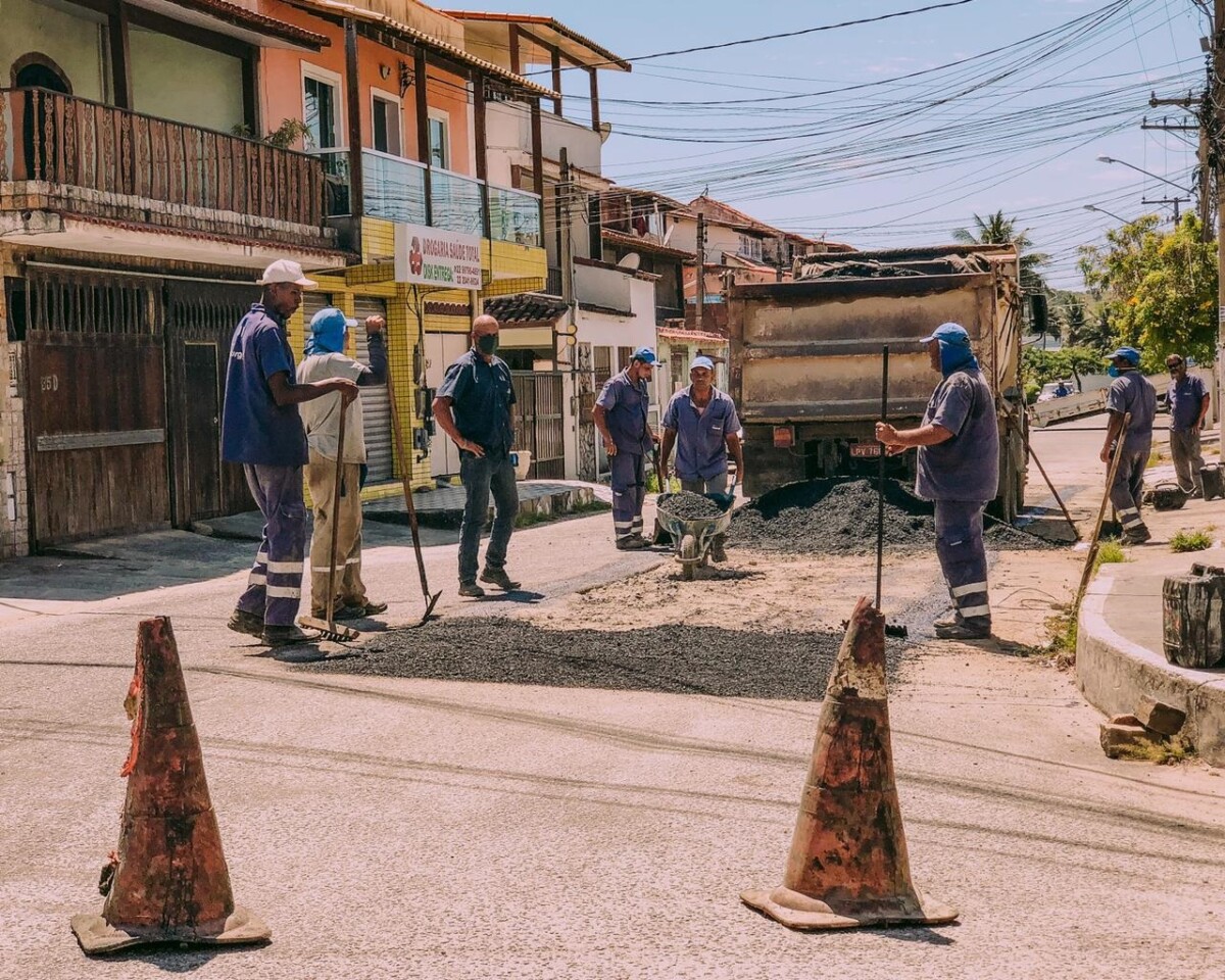 Opera O Tapa Buracos Realizada Pela Prefeitura De Cabo Frio Em