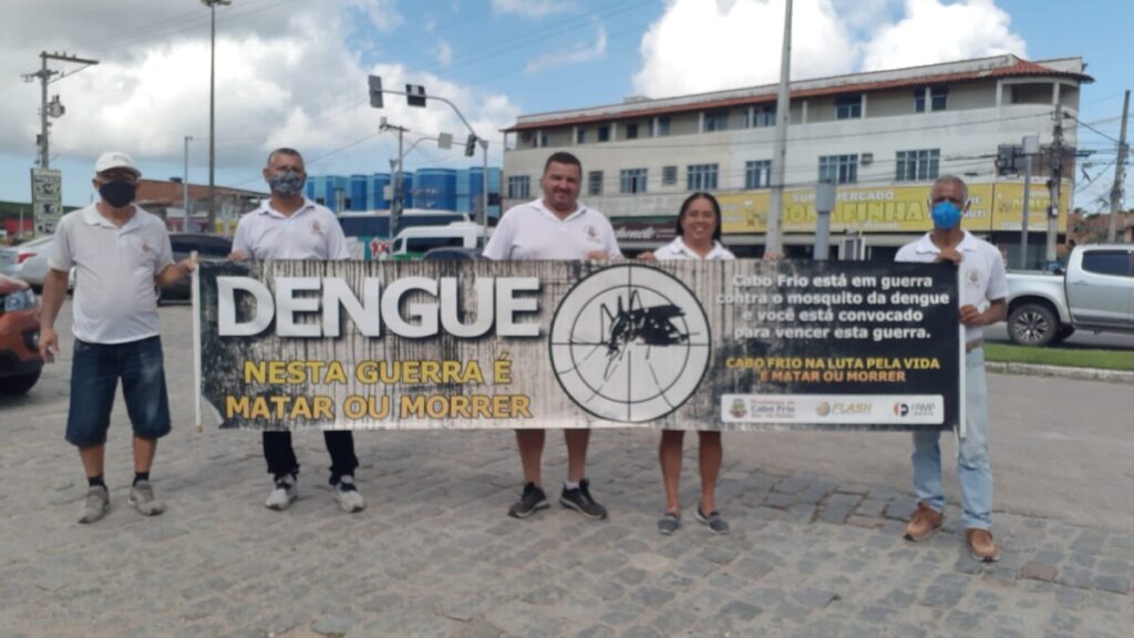 Ayuntamiento de Cabo Frio intensificó campaña turística para combatir el mosquito Aedes aegypti