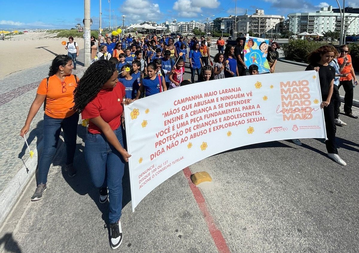 Prefeitura de Cabo Frio faz balanço das ações pela campanha Maio Laranja -  Prefeitura Municipal de Cabo Frio